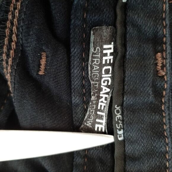 JOE'S JEANS | Cigarette Straight Narrow Slim Dark Jeans Sophia Wash Sz 28 - Picture 8 of 11